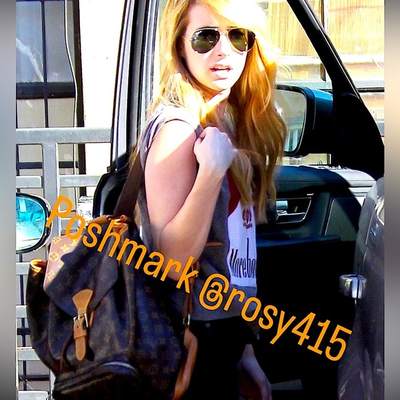 XL💥Louis Vuitton Backpack VINTAGE LV MONOGRAM MONTSOURIS GM BAG LARGE backpack - Picture 15 of 17